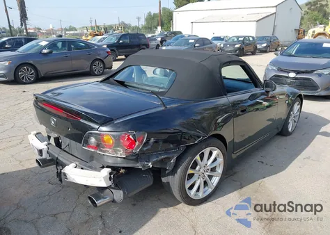 2005 Honda S2000 из США, поврежденный, VIN JHMAP21405S004217